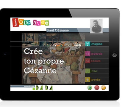 JOUE AVEC PAUL CEZANNE pour iPad